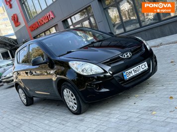 Hyundai i20, 2008, Бензин, 1.25 л., 170 тис. км, Хетчбек, Чорний, Суми Cars-Pr-266401 фото