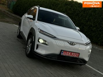 Hyundai Kona, 2020, Електро, 85 тис. км, Позашляховик / Кросовер, Білий, Луцьк Cars-Pr-274808 фото