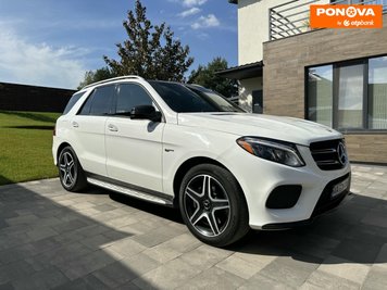 Mercedes-Benz GLE-Class, 2017, Бензин, 3 л., 133 тис. км, Позашляховик / Кросовер, Білий, Київ Cars-Pr-262558 фото