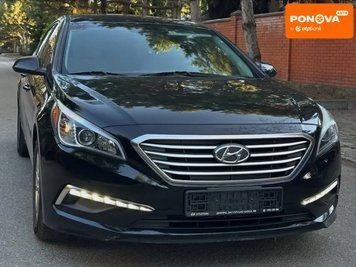 Hyundai Sonata, 2015 р., Бензин, 146 тис. км, Седан, Чорний, Дніпро (Дніпропетровськ) AT-10417163 фото