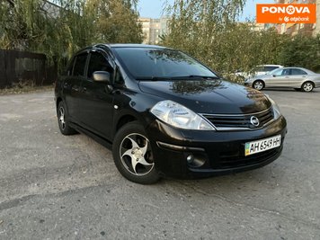 Nissan TIIDA, 2010, Бензин, 1.6 л., 199 тис. км, Седан, Чорний, Кам'янське (Дніпродзержинськ) Cars-Pr-263042 фото