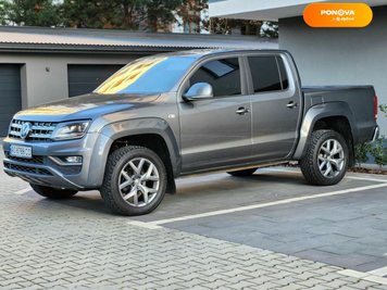 Volkswagen Amarok, 2018, Дизель, 2 л., 130 тис. км, Пікап, Сірий, Ужгород Cars-Pr-232819 фото