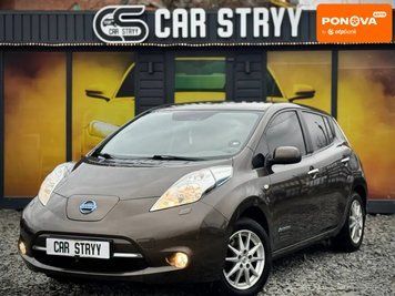 Nissan Leaf, 2016 г., Електро, 147 тыс. км, Хетчбек, Коричневый, Стрый AT-10406220 фото
