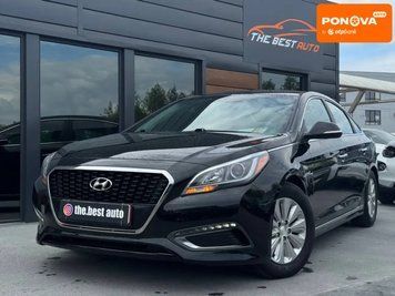 Hyundai Sonata, 2016 р., Гібрид (HEV), 195 тис. км, Седан, Чорний, Рівне AT-10417709 фото