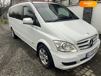 Mercedes-Benz Viano, 2014, Дизель, 2.14 л., 350 тис. км, Мінівен, Білий, Ужгород Cars-Pr-228522 фото