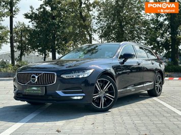 Volvo V90, 2016, Бензин, 1.97 л., 180 тис. км, Універсал, Синій, Київ 255406 фото