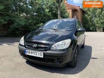 Hyundai Getz, 2008, Бензин, 1.09 л., 155 тис. км, Хетчбек, Чорний, Вінниця Cars-Pr-271302 фото