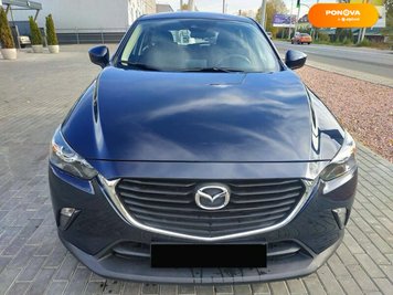 Mazda CX-3, 2018, Бензин, 2 л., 95 тис. км, Позашляховик / Кросовер, Синій, Київ Cars-Pr-222069 фото