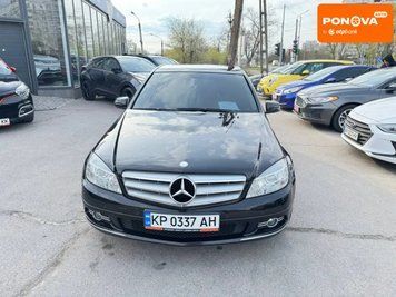 Mercedes-Benz C-Class, 2008 р., Бензин, 186 тис. км, Седан, Чорний, Запоріжжя AT-10416178 фото