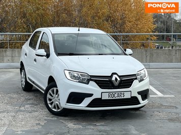 Renault Logan, 2019, Бензин, 0.9 л., 64 тис. км, Седан, Білий, Київ 279229 фото