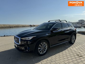 Infiniti QX50, 2019, Бензин, 1.99 л., 61 тис. км, Позашляховик / Кросовер, Чорний, Одеса Cars-Pr-268683 фото