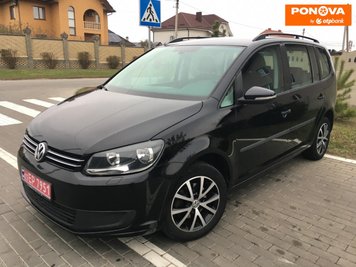 Volkswagen Touran, 2012, Дизель, 1.6 л., 214 тис. км, Мінівен, Чорний, Луцьк Cars-Pr-276328 фото