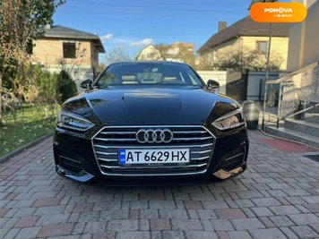 Audi A5 Sportback, 2019, Бензин, 1.98 л., 110 тис. км, Ліфтбек, Чорний, Івано-Франківськ Cars-Pr-213010 фото