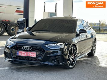 Audi S4, 2018, Бензин, 3 л., 154 тис. км, Седан, Чорний, Дніпро (Дніпропетровськ) 258043 фото