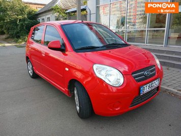 Kia Picanto, 2008, Бензин, 1.09 л., 115 тис. км, Хетчбек, Червоний, Миколаїв Cars-Pr-268176 фото