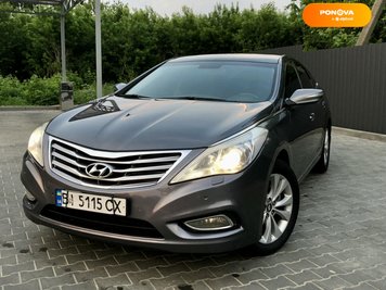 Hyundai Azera, 2011, Газ пропан-бутан / Бензин, 3 л., 150 тис. км, Седан, Сірий, Полтава Cars-Pr-169765 фото