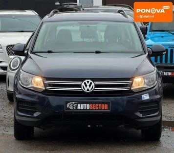 Volkswagen Tiguan, 2015 р., Бензин, 160 тис. км, Позашляховик / Кросовер, Синій, Харків AT-10405003 фото