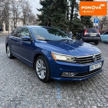 Volkswagen Passat, 2017 р., Бензин, 160 тис. км, Седан, Синій, Дніпро (Дніпропетровськ) AT-10415261 фото