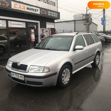 Skoda Octavia Tour, 2009, Бензин, 1.6 л., 194 тис. км, Універсал, Сірий, Житомир 37775 фото