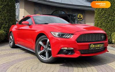 Ford Mustang, 2016, Бензин, 2.3 л., 83 тис. км, Купе, Червоний, Львів 34430 фото