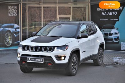 Jeep Compass, 2019, Бензин, 2.36 л., 77 тис. км, Позашляховик / Кросовер, Білий, Харків 22575 фото