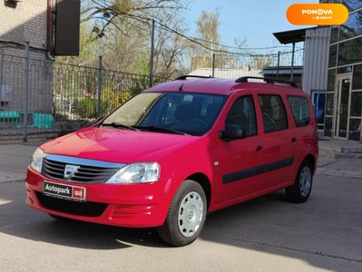 Dacia Logan, 2009, Бензин, 1.4 л., 120 тис. км, Седан, Червоний, Харків 35538 фото