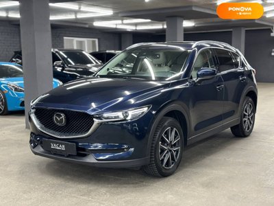 Mazda CX-5, 2018, Бензин, 2.49 л., 60 тис. км, Позашляховик / Кросовер, Синій, Харків 36652 фото