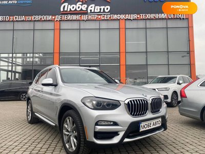 BMW X3, 2018, Бензин, 2 л., 28 тыс. км, Внедорожник / Кроссовер, Серый, Львов 42576 фото