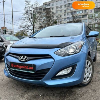 Hyundai i30, 2013, Бензин, 1.4 л., 151 тис. км, Хетчбек, Синій, Суми 49237 фото