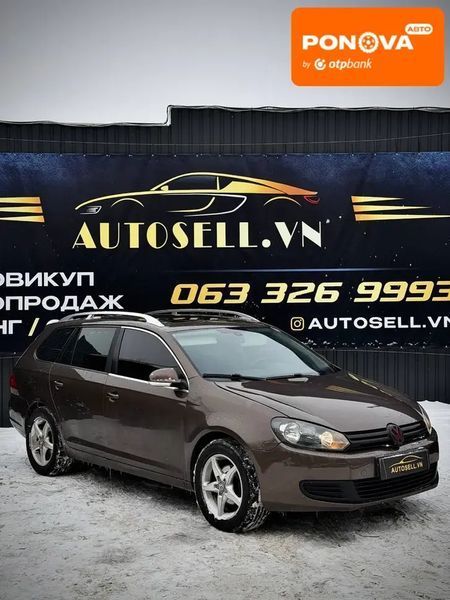 Volkswagen Golf, 2012 р., Дизель, 230 тис. км, Універсал, Коричневий, Вінниця AT-10407882 фото