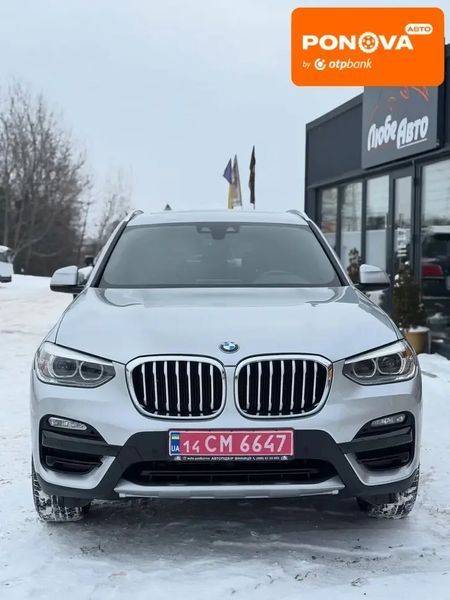 BMW X3, 2019 р., Бензин, 115 тис. км, Позашляховик / Кросовер, Сірий, Вінниця AT-10407981 фото