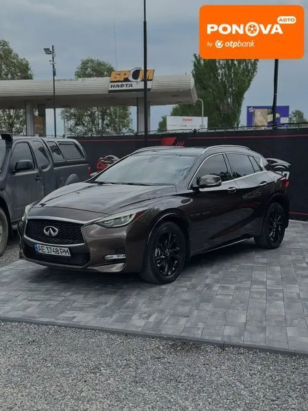 Infiniti QX30, 2016 р., Бензин, 162 тис. км, Позашляховик / Кросовер, Коричневий, Дніпро (Дніпропетровськ) AT-10418587 фото