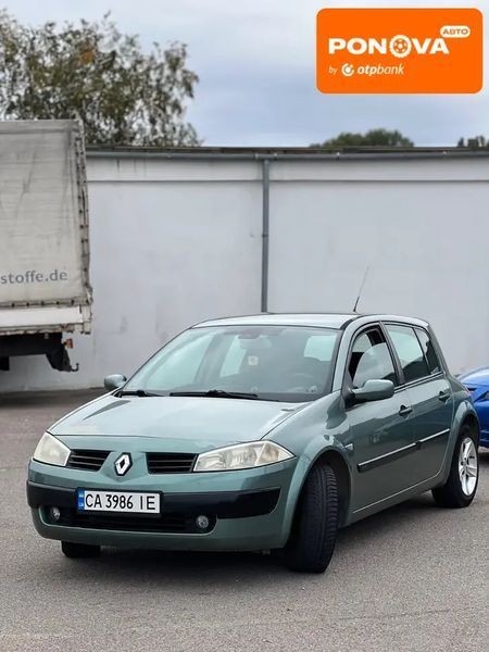 Renault Megane, 2004 г., Дизель, 234 тыс. км, Хетчбек, Зеленый, Черкассы AT-10402449 фото