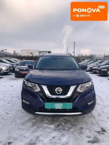 Nissan Rogue, 2019 г., Бензин, 113 тыс. км, Внедорожник / Кроссовер, Синий, Полтава AT-10408628 фото