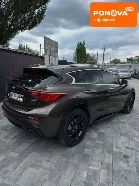 Infiniti QX30, 2016 р., Бензин, 162 тис. км, Позашляховик / Кросовер, Коричневий, Дніпро (Дніпропетровськ) AT-10418587 фото