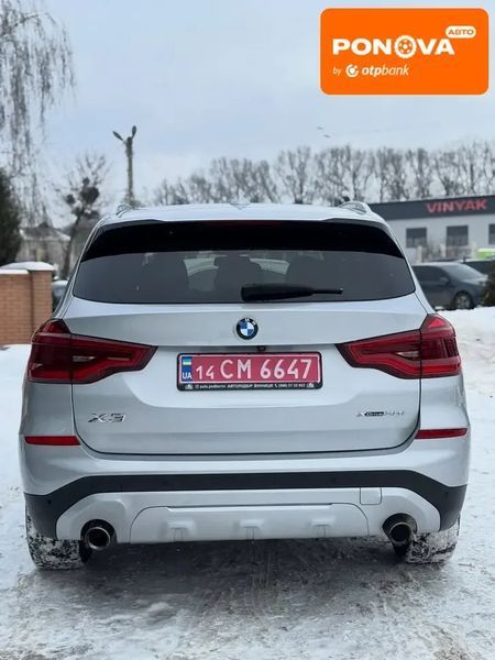 BMW X3, 2019 р., Бензин, 115 тис. км, Позашляховик / Кросовер, Сірий, Вінниця AT-10407981 фото