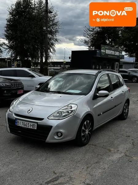 Renault Clio, 2009 р., Газ пропан-бутан / Бензин, 217 тис. км, Універсал, Сірий, Полтава AT-10403295 фото