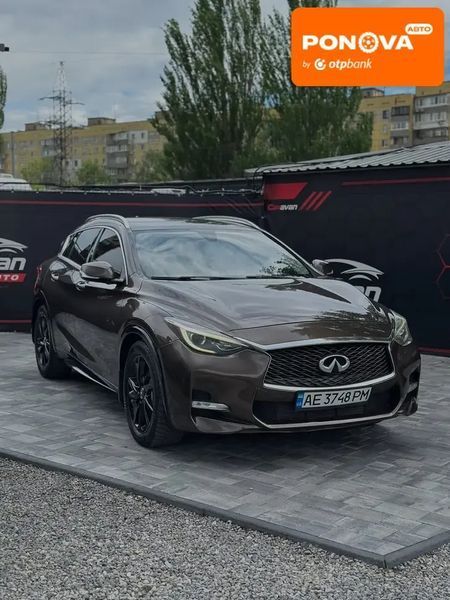 Infiniti QX30, 2016 р., Бензин, 162 тис. км, Позашляховик / Кросовер, Коричневий, Дніпро (Дніпропетровськ) AT-10418587 фото