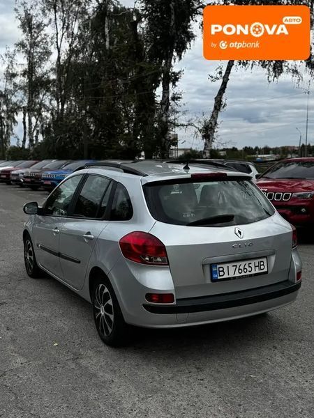 Renault Clio, 2009 р., Газ пропан-бутан / Бензин, 217 тис. км, Універсал, Сірий, Полтава AT-10403295 фото