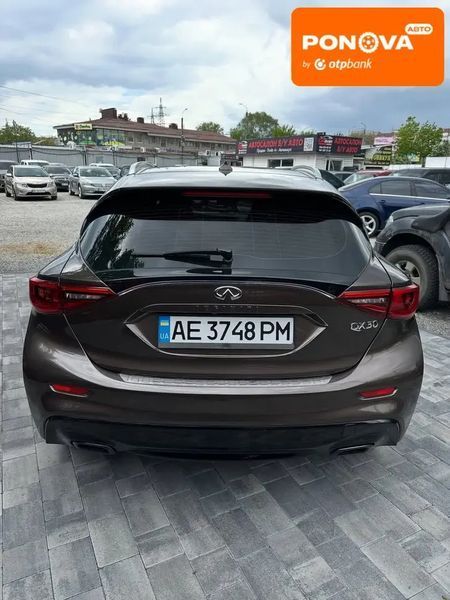 Infiniti QX30, 2016 р., Бензин, 162 тис. км, Позашляховик / Кросовер, Коричневий, Дніпро (Дніпропетровськ) AT-10418587 фото