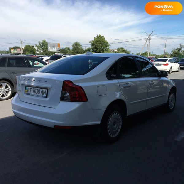 Volvo S40, 2009, Бензин, 1.6 л., 206 тис. км, Седан, Білий, Житомир 109485 фото