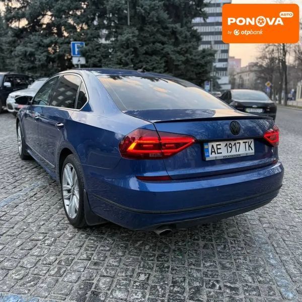 Volkswagen Passat, 2017 г., Бензин, 160 тыс. км, Седан, Синий, Днепр (Днепропетровск) AT-10415261 фото