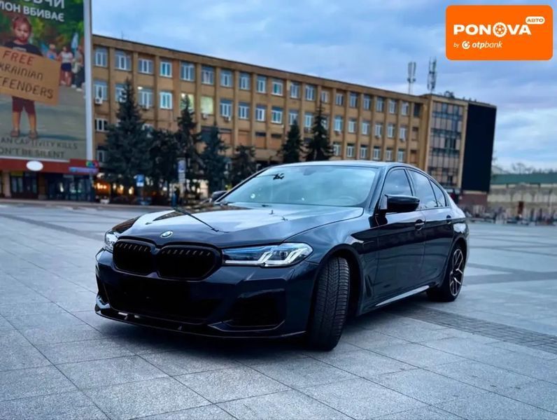 BMW 5 Series, 2018 р., Гібрид (HEV), 135 тис. км, Седан, Чорний, Миколаїв AT-10412121 фото