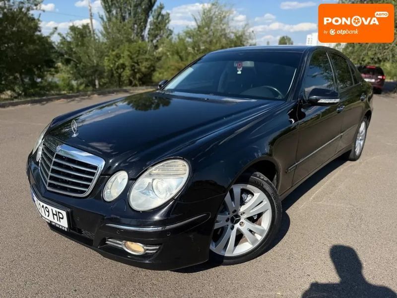 Mercedes-Benz E-Class, 2008 р., Дизель, 295 тис. км, Седан, Чорний, Кривий Ріг AT-10396340 фото