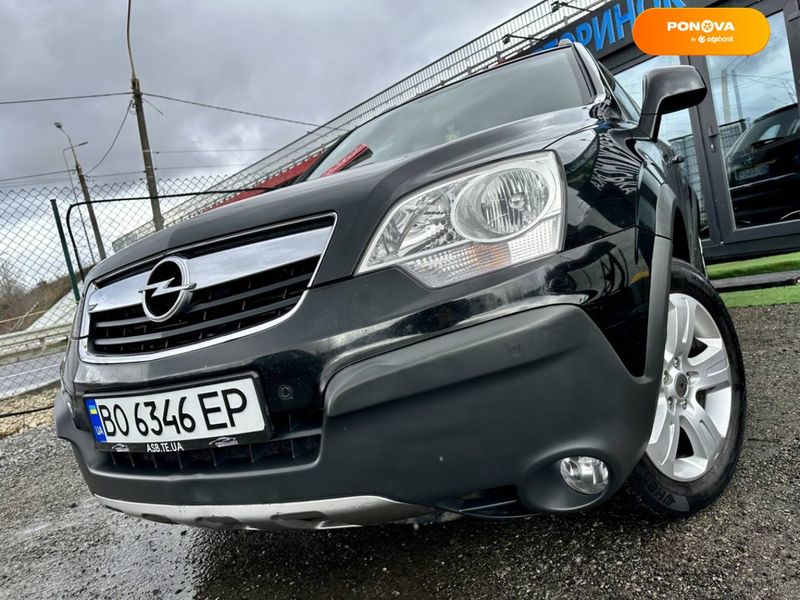 Opel Antara, 2006, Дизель, 2 л., 194 тыс. км, Внедорожник / Кроссовер, Чорный, Тернополь 29428 фото