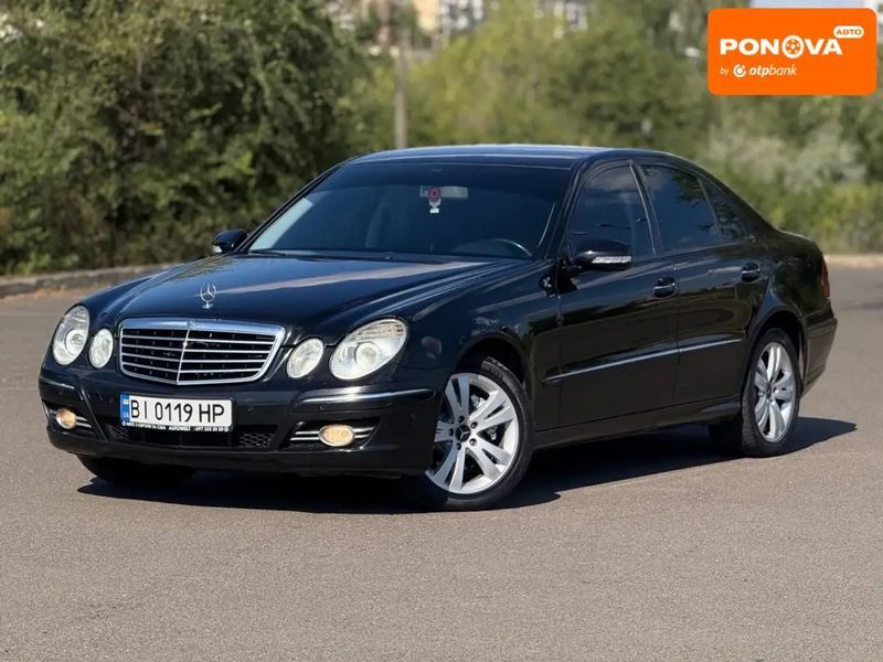 Mercedes-Benz E-Class, 2008 р., Дизель, 295 тис. км, Седан, Чорний, Кривий Ріг AT-10396340 фото