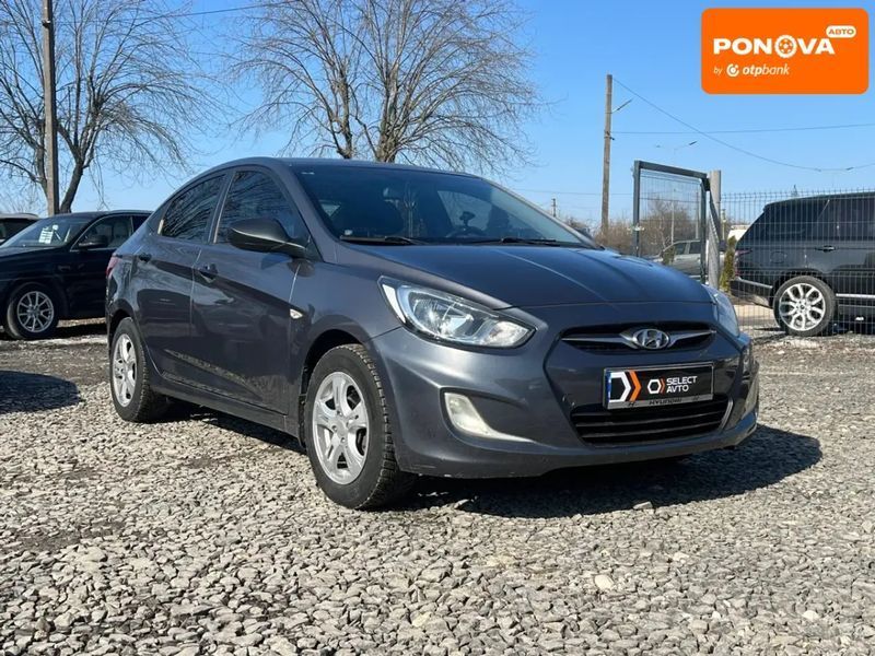 Hyundai Accent, 2012 г., Газ метан / Бензин, 148 тыс. км, Седан, Серый, Львов AT-10410968 фото