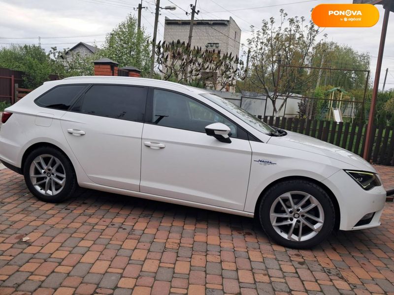 SEAT Leon, 2014, Дизель, 1.6 л., 287 тыс. км, Универсал, Белый, Киев Cars-Pr-68193 фото