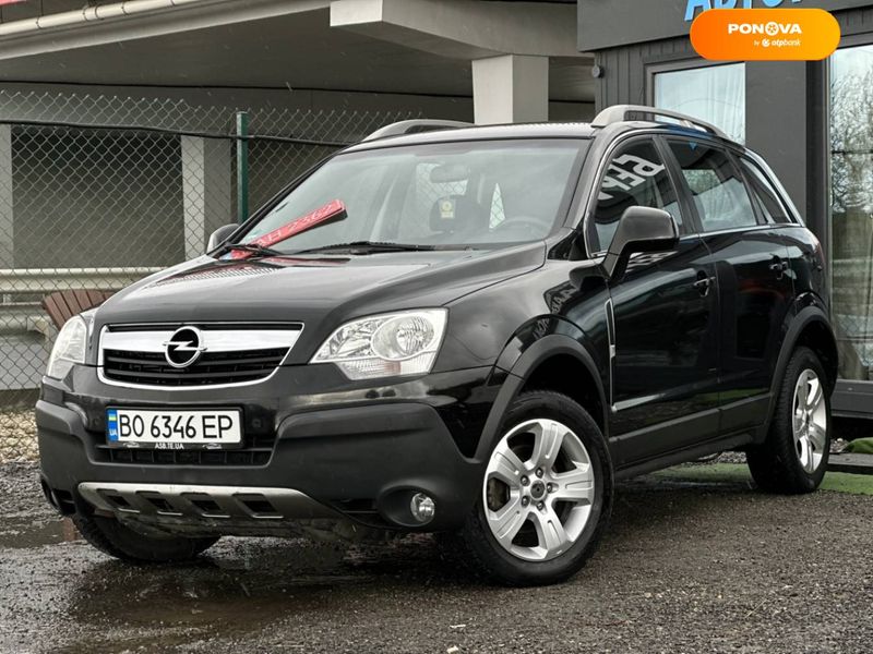 Opel Antara, 2006, Дизель, 2 л., 194 тис. км, Позашляховик / Кросовер, Чорний, Тернопіль 29428 фото