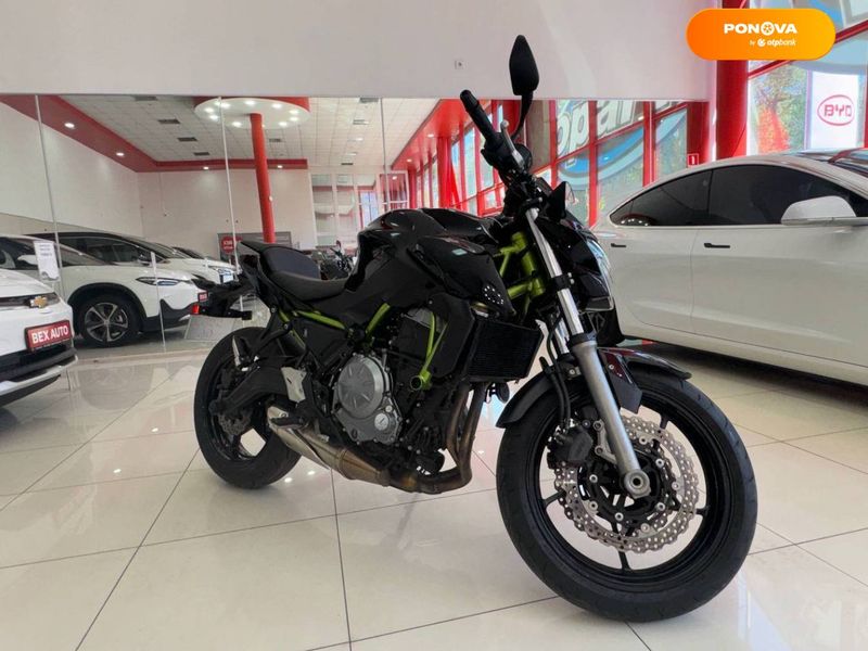 Kawasaki ER 650, 2018, Бензин, 650 см³, 2 тыс. км, Мотоцикл без оптекателей (Naked bike), Чорный, Одесса moto-37480 фото